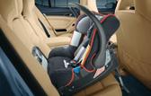 4 to 12 years yes yes 1 The use of a Porsche child seat on the front passenger seat is permitted only in conjunction with ISOFIX child seat mounting points on the front