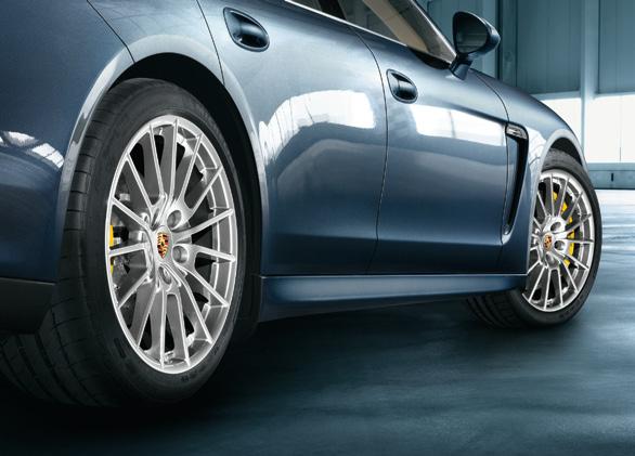 tyres are generously dimensioned low rolling resistance provisionally sportscar design. Elegant, light- promises to make the difference: The 20-inch Panamera Sport (9.