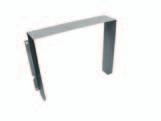 Accessories and spare parts 611-611 - 699-618 Bracket. Ideal for lighting shopwindows. Galvanized steel and coated. 625 Steel protection grille. Galvanized steel, coated in black colour.