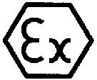 Key to ATEX symbols II ATEX Marking Belongs to equipment group 3 Category of apparatus G D NA TC IIC IIIC T4 T135 C GC DC IP65 Use in an explosive atmosphere in the presence of air mixed with gases,