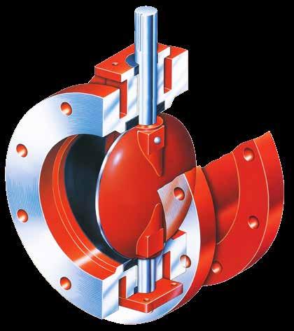 -0 Lineseal Valves* Chevron V-Type Packing Self-adjusting, long lasting and should never need replacement because quarter-turn valve operation causes little to no wear.
