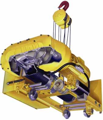 BY DETROIT HOIST PAGE 3 Wire Rope Hoists to 50 Ton Capacity Electric Hoists Detroit hoists meet and exceed industry safety standards.
