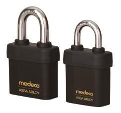 30 Medeco M 3 & X4 CLIQ Padlocks Medeco M 3 & X4 CLIQ padlocks are available to provide accountability in a weather resistant padlock that can be used in indoor or outdoor applications.