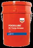 FOODLUBE Bearing Greases FOODLUBE Bearing Greases Designed for the effective lubrication of all types of ball, roller and plain bearings operating under high loads in the food and other clean