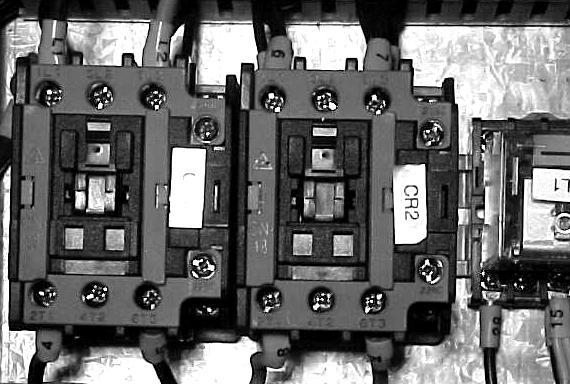8. Check for operation of contactor CR2.