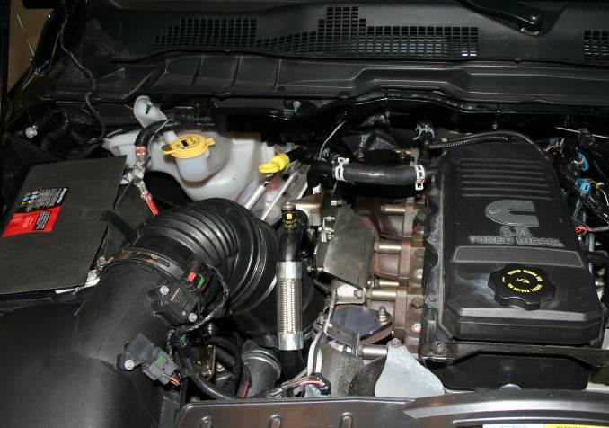 Reinstall the CCV hose that goes from the valve cover to the intake pipe and use the