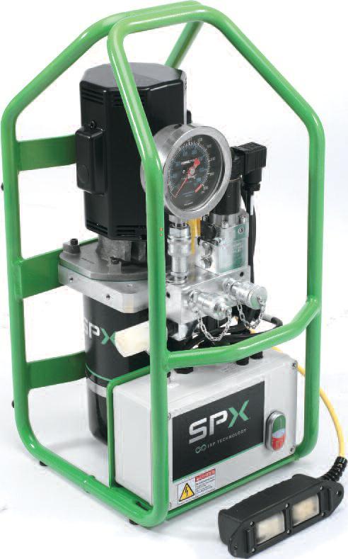 4 PE 39: The newly designed compact pump The compact PE39 incorporates a new, durable pump design for reliable operation, specifically designed for the wind tower maintenance teams.