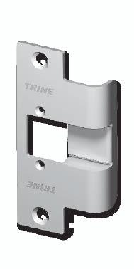 Extends.375 Made for Timely Frames 3000 Series 478LO / 478RO Faceplate RO-Right Handed Strike Shown 60% LESS FRAME CUTTING of Frame Face for ANSI 4 7/8 pre-prep frames.