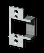 3000 SERIES FACEPLATES MAXIMUM FEXIBILITY 234 Faceplate - Smallest Electric Strike in the World For new or replacement installations in metal