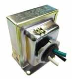 83 AMPS 598 -- (2) -- CLAMP ON TYPE/TRI VOLT (AC) Equipped with convenient screw-bracket mounting clamp for standard 1/2 knockouts 120 volt primary AC 2-15/16 D x 2-7/32 H x 2-11/32 W 1lb 6oz