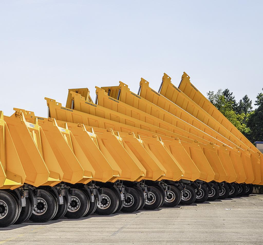 Quality and Efficiency MEILLER HEAVY CLASSIC Our MEILLER semi-trailer HEAVY CLASSIC is built for use under extreme conditions on major construction sites and heavy duty traffic.