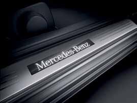 essential component for The white illuminated Mercedes-Benz lettering Simple to clean, non-slip, and precision tailored your C-Class, and watch as it subtly