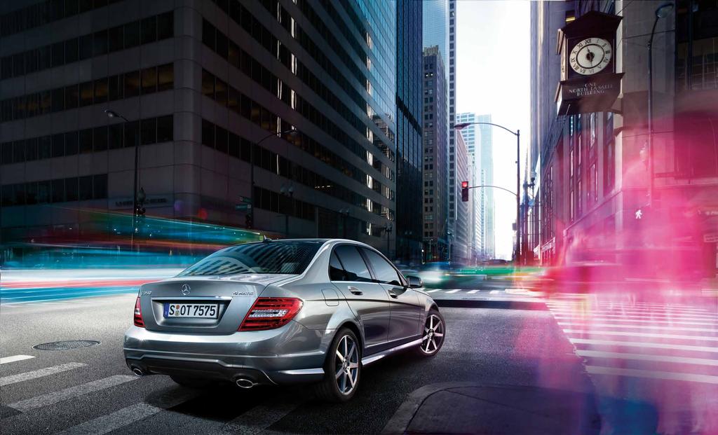 DESIGN 7 Shifting the gears of perception. Innovation has been kind to the C-Class Sedan.