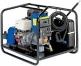 easy start-up with no strain Robust steel chassis and frame CONTRACTOR HEAVY DUTY Heavy-duty, 4 ceramic piston C3 pump Electrical starting system for