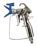 With the silver Plus gun, the fluid flows directly to the tip, making it ideal for