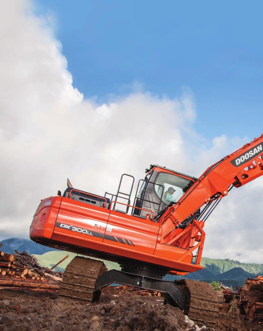 DOOSAN DELIVERS a heritage of dedication DOOSAN, a strong, stable and global company, has a heritage in equipment manufacturing that began in 193.