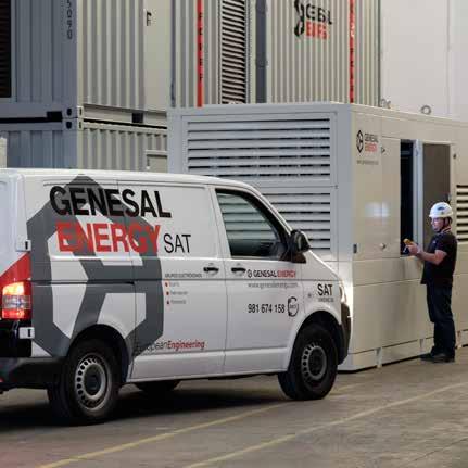 Genesal Energy GENESAL ENERGY SAT GENESAL ENERGY SAT is a range of services specialising in the installation, repair and maintenance of electric generators.