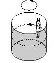 5. The ""barrel of fun"" must spin at a certain minimum angular speed in order for a rider of mass m 1 to stick to the