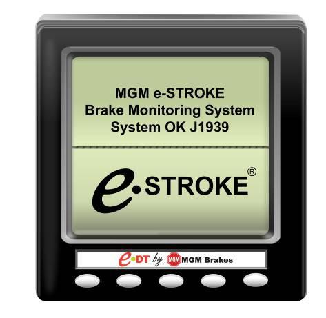 4.3.2: e-stroke GEN 3 RS-232 Diagnostic Program The e-stroke RS-232 Diagnostic Kit (P/N 9090109) may be used to acquire the following information from the e-stroke GEN 3 CCM: Current Wheel Specific