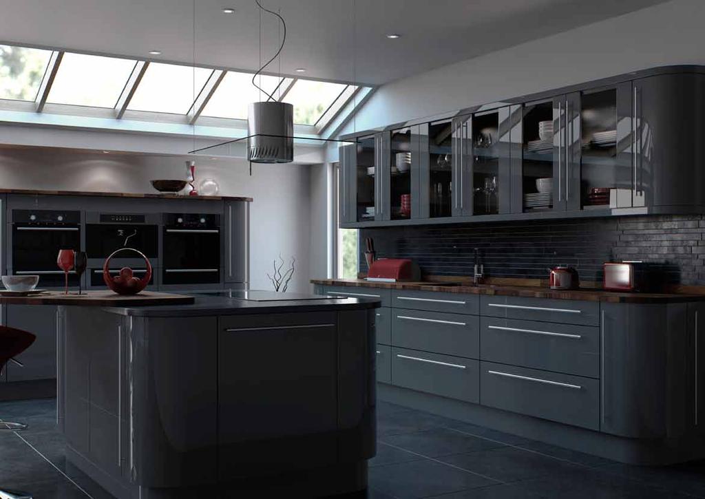 Reflections Graphite (High Gloss) Reflections Graphite is the latest addition to the popular Reflections range of doors.