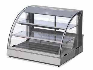 Ideal for confectionery, crisps, fruit etc. Customer access via three hinged acrylic flaps.