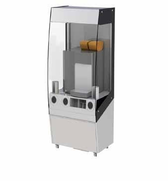 2 2645 Unit shown is an EA600 05 New Experience Coffee Station Ideal for coffee brewers, hot & cold drink dispensers. Spring loaded cup dispensers.