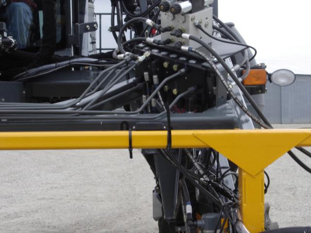 Ensure the roll sensors are relatively level when the sprayer boom and chassis are level. 3.