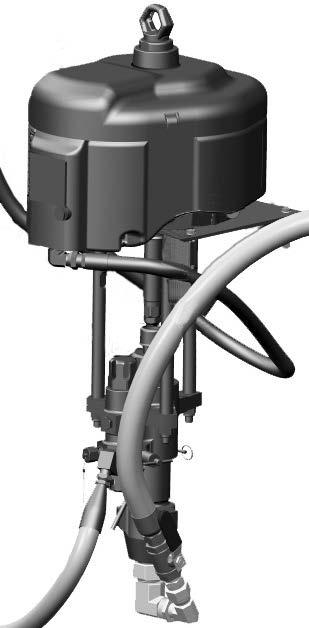 Figure 13: Spraymaster EP-70 Air Motor & Lower Pump Assembly 1