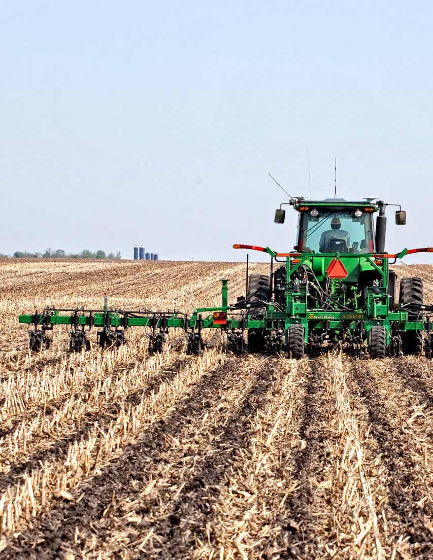 Great Plains Precision Application implements ensure optimal crop performance with the precise placement of nutrient, weed, and pest control chemicals.