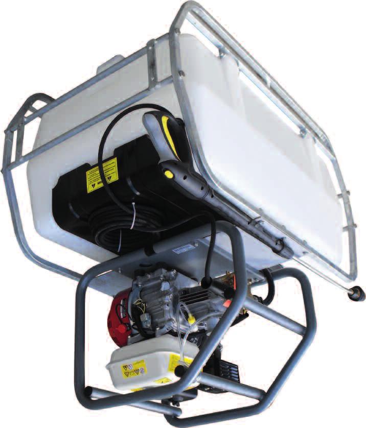 Skid Mounted Pressure Washer Units 200 Litre, 300 Litre and 400 Litre Our extensive range of industrial pressure washers has been designed to meet the rigorous demands of cleaning by providing long