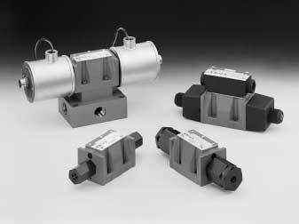 Valves Control Flow to 40 U.S. gpm (151 L/min) hese reliable valves operate with superior efficiency at pressures to 5000 psi (350 bar).