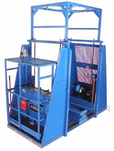 handling requirements and saves vital floor space, increasing the capacity of a