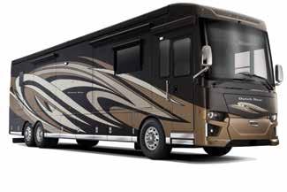 2019 DUTCH STAR 40' & 43' Premium Features: Comfort Drive TM Steering Assist System with Variable Driver s Effort Control Feature SMART Steering Wheel with Leather Passive Steer Tag Axle Spartan