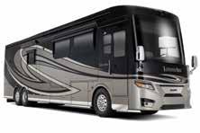 2019 LONDON AIRE 45' Premium Features: Comfort Drive TM Steering Assist System with Variable Driver s Effort Control Feature SMART Steering Wheel with Leather Electronic Suspension Control System