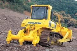 D85EX/PX-15R C RAWLER D OZER PRODUCTIVITY FEATURES Work equipment Large blade Capacities of 5.2 m 3 6.