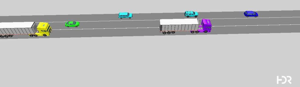 Interstate 80 Automated Vehicle Simulation Automated Vehicles in Mixed Traffic with Human Drivers