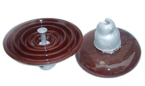 Insulators Disc Insulators 11KV 45KN/70KN Disc Insulators are used for stringing overhead lines & to insulate the poles.