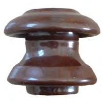 The insulators are threaded at the bottom; similar to the thread of G I Spindle for Assembly. Fittings of Post Insulator are from Malleable Cast Iron.