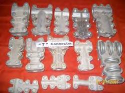 All the conductor terminal connector are of aluminium casting/ ally P.G.