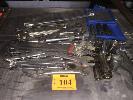102 ASSORTED TYRE FITTING TOOLS,TYRE LEVERS, WHEEL WEIGHT TOOLS, ETC 103 ASSORTED