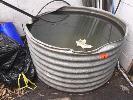 & RIMS 140 GALV STEEL WATER TANK, OPEN TOP FOR