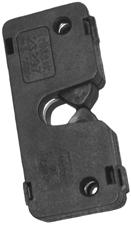 has a lower coefficient of friction, reducing closing and operating efforts Striker diameter.375 (9.