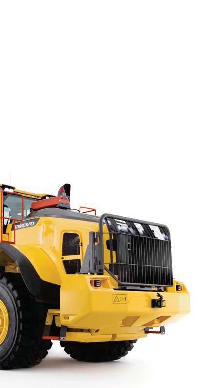 Set your targets higher. Volvo cab Volvo s industry-leading, certified ROPS/FOPS cab features ergonomically placed controls, low internal noise levels, vibration protection and ample storage space.