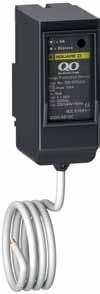 Surge arrester SquareD QO-SPD Main residual current circuit-breakers SquareD QO-MBGX SquareD QO-SPD Type 2 surge protection for all residential, small commercial and office buildings > > Protection