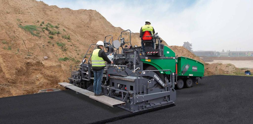 The Most Innovative Paver Technology Paver operators agree: the VÖGELE paver includes outstanding features.