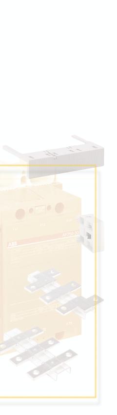 Accessories for Contactors and Contactor Relays Contents Accessories for A... Series and BC... Series Contactors and for Contactor Relays Auxiliary Contact Blocks - Front Mounting.