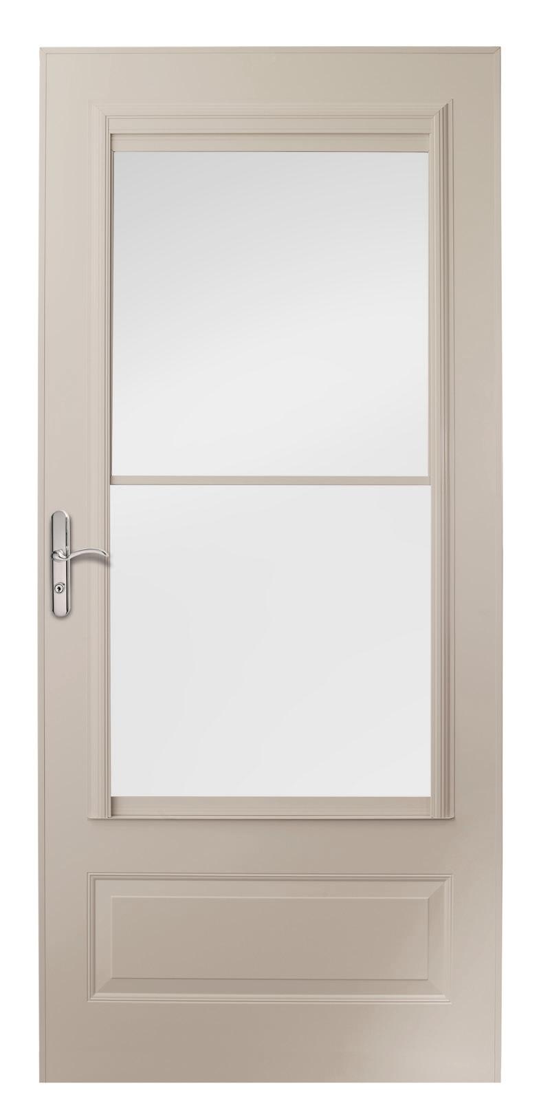ANDERSEN ¾ Light Panel Ventilating Srm Doors 10 Series ¾ Light Panel Ventilating Moisture-resistant wood core with easy-clean low-maintenance aluminum exterior for added strength and durability