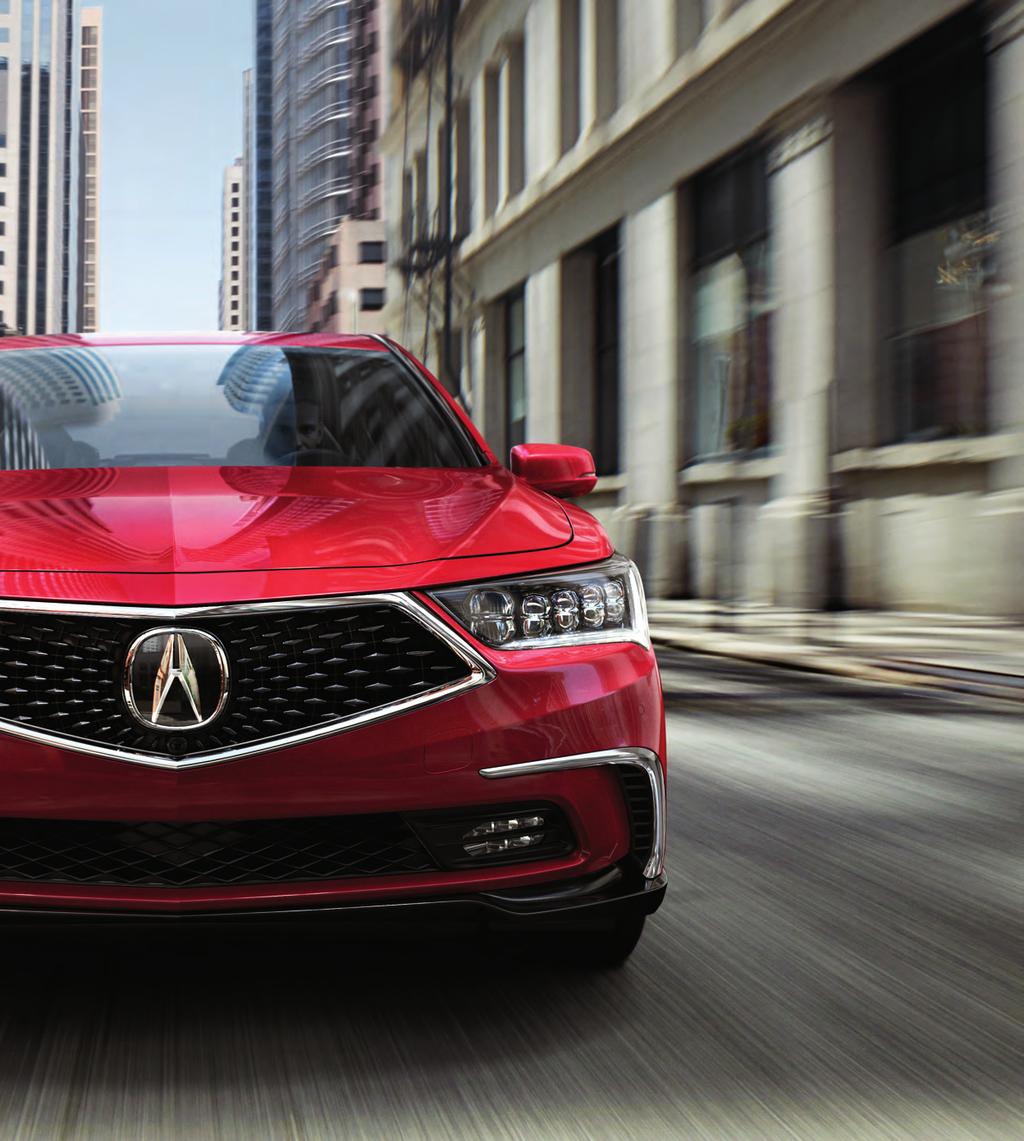It s our greatest goal to one day drive in a zerocollision society, and the RLX was designed and engineered