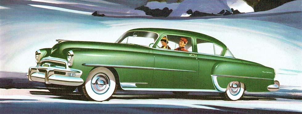 CAR IMAGES Continued Aside from 4-door Sedans, the most popular 1954 Chrysler New Yorker