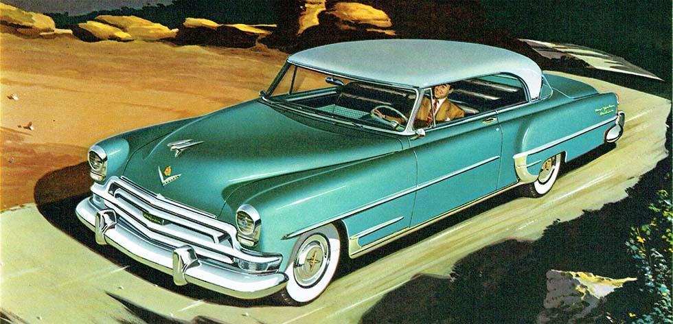 The 1954 New Yorker 4-door Sedan topped the line with 26,907 sold in the DeLuxe Series.